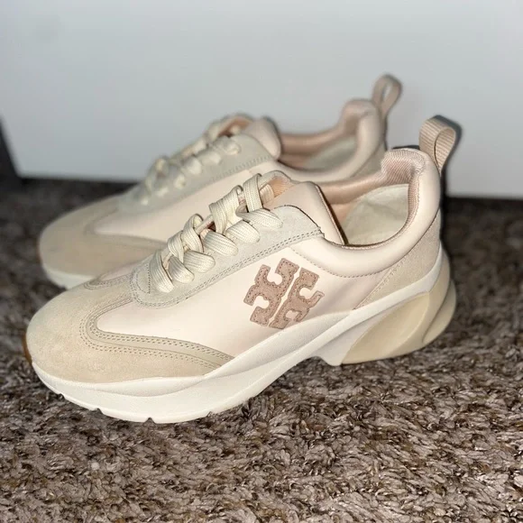 Tory Burch Good Luck Trainer Sneakers - Picture 4 of 9